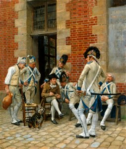 Jean-Louis-Ernest Meissonier - The Portrait of a Sergeant - WGA14740