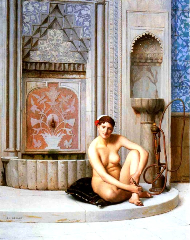 Jean-Léon Gérôme - Odalisque - Appleton Museum