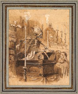 Jean-Jacques Grandville (French, 1803-1847) - The Relics - 2018.1065 - Cleveland Museum of Art