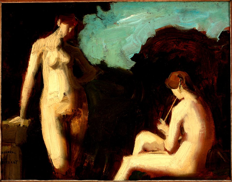 Jean-Jacques Henner - Idyll - 66.025 - Rhode Island School of Design Museum
