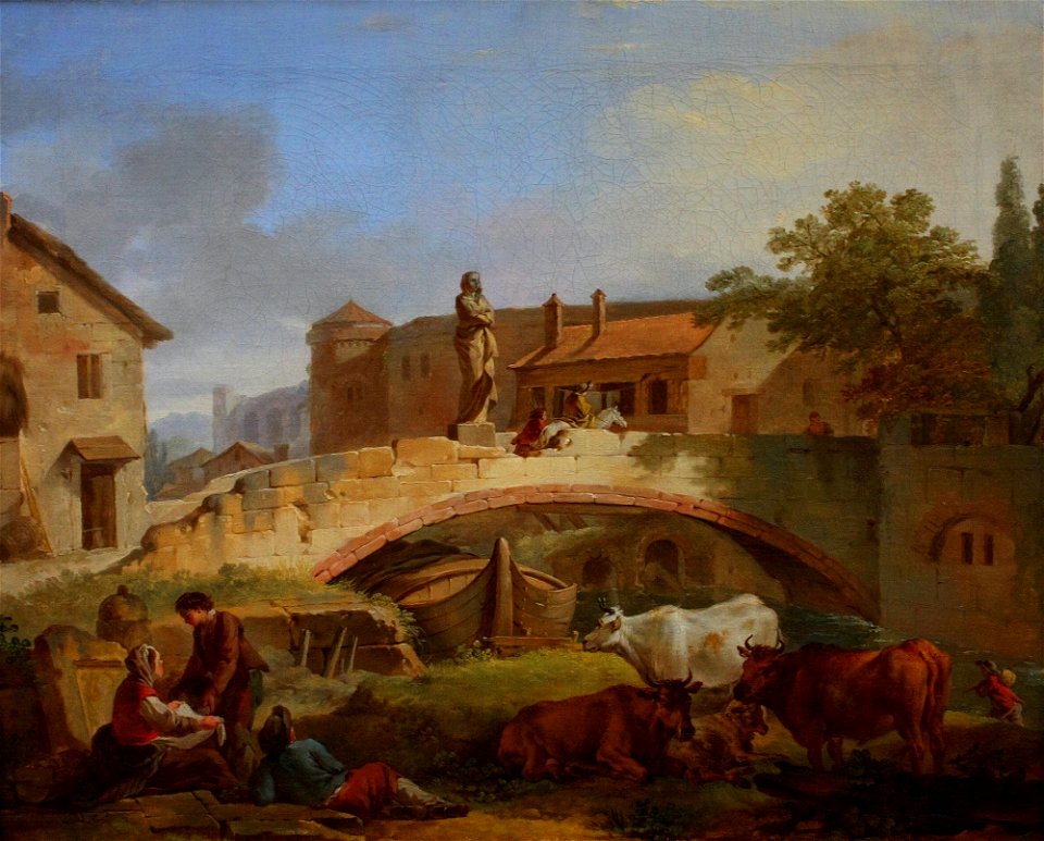 Jean-Baptiste Marie Pierre - Village italien