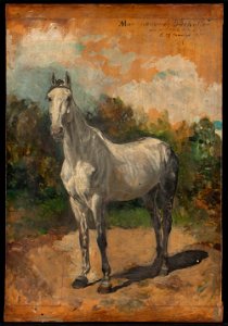 Jean-Louis Ernest Meissonier - Bachelier, cheval de l'artiste - PPP828 - Musée des Beaux-Arts de la ville de Paris