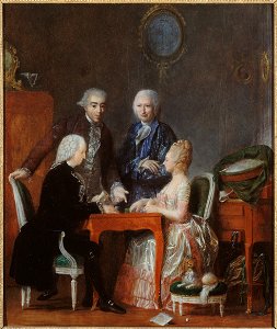 Jean-François Garneray - La partie de trictrac - P2571 - Musée Carnavalet