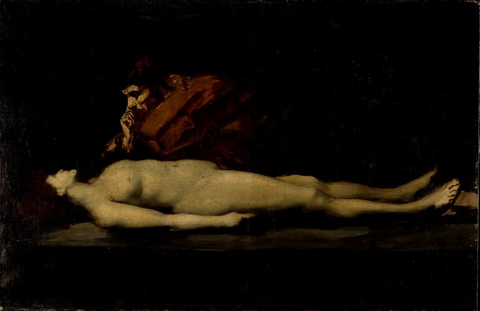 Jean-Jacques Henner - The Levite of Ephraim and His Dead Wife - y1986-80 - Princeton University Art Museum