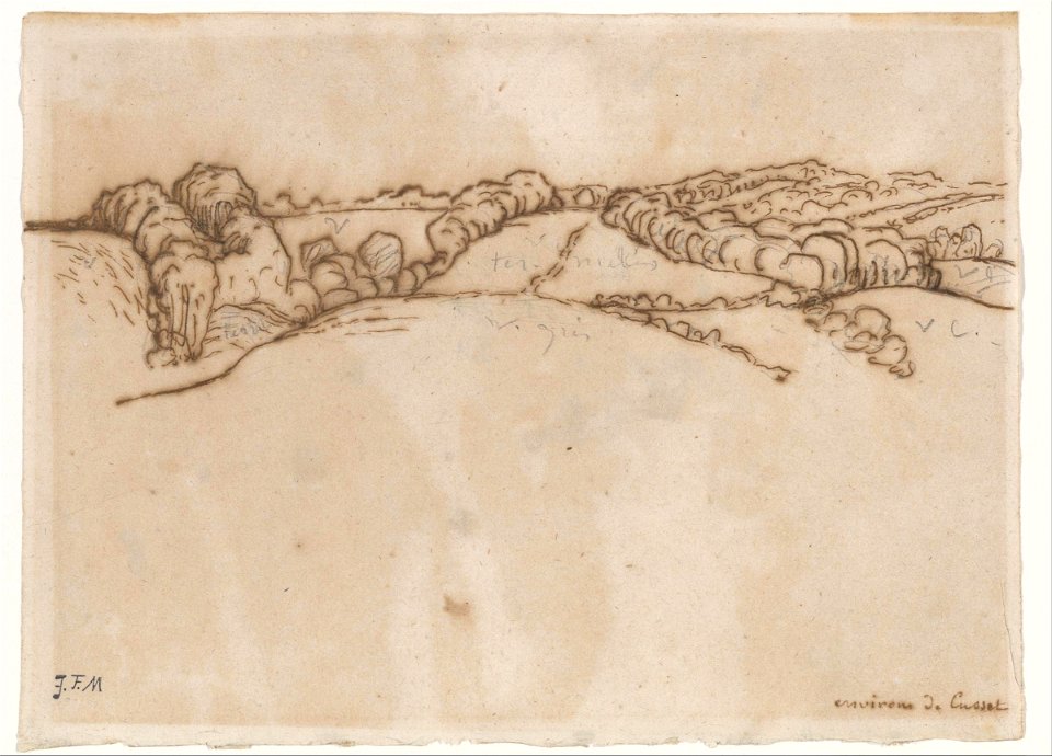 Jean-François Millet - Environs de Cusset - Google Art Project