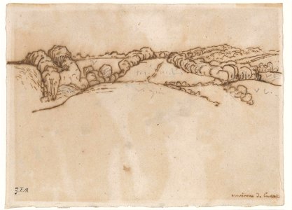 Jean-François Millet - Environs de Cusset - Google Art Project