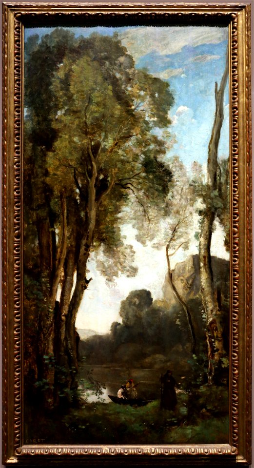 Jean-baptiste-camille corot, le quattro ore del giorno, 1858 ca. 04