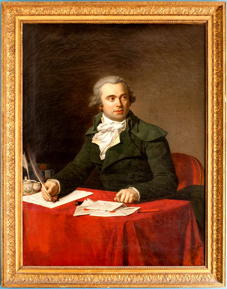 Jean-Louis Laneuville - Portrait de Jules-François Paré, président du tribunal du IVe arrondissement, ministre de l'Intérieur de 1793 à 1794 - P1401 - Musée Carnavalet