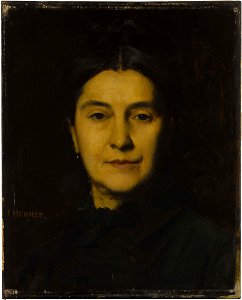 Jean-Jacques Henner - Portrait de Madame Herzog - PPP183 - Musée des Beaux-Arts de la ville de Paris