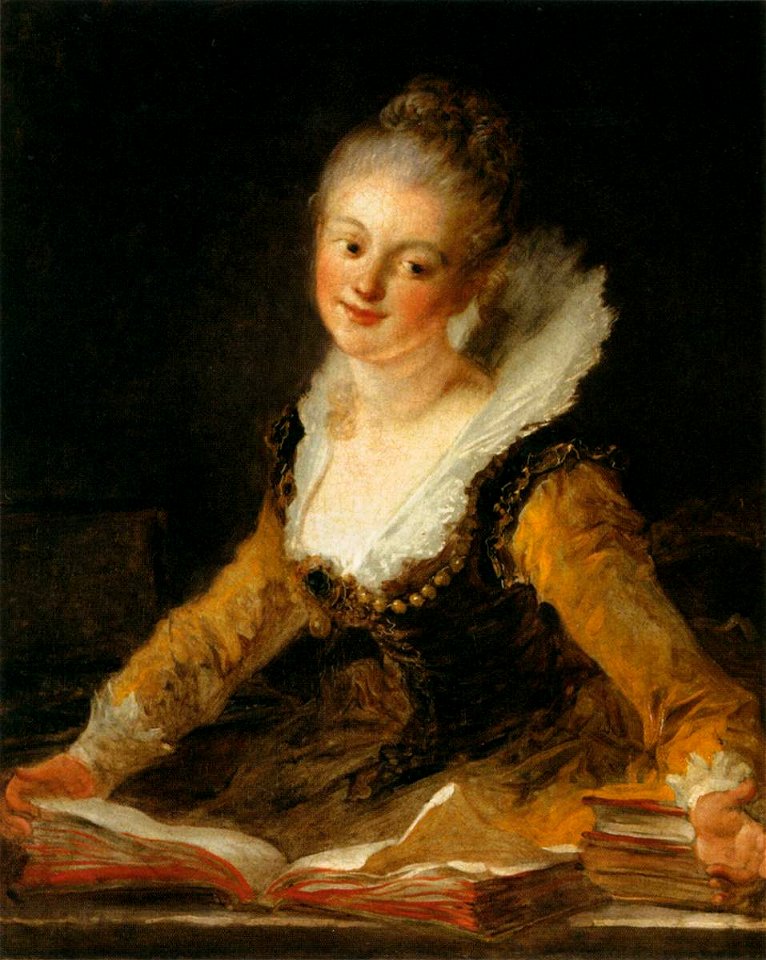 Jean-Honoré Fragonard - Study (Fanciful Figure) - WGA8066