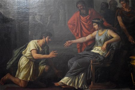Jean-Jacques Lagrenée - Ulysse dans le palais d'Alcinoüs 04
