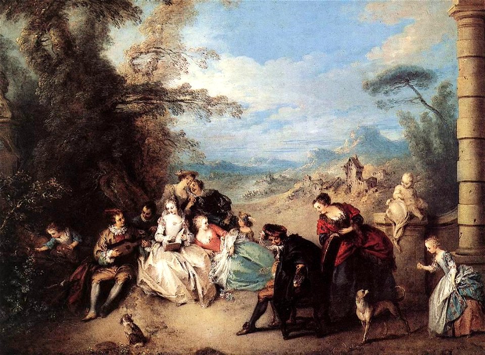 Jean-Baptiste Pater - Concert Champêtre - WGA17106