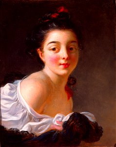 Jean-Honoré Fragonard - Young Woman with Brown Hair - 1975.73 - Fogg Museum