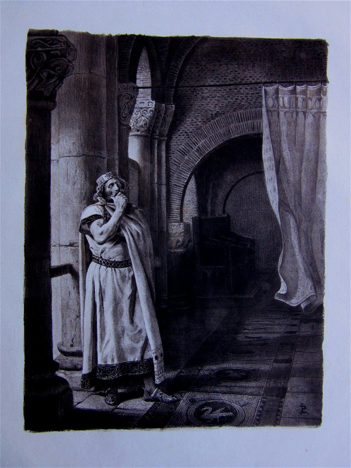 Jean-Paul Laurens - Récits des temps mérovingiens - Hilpérik seul