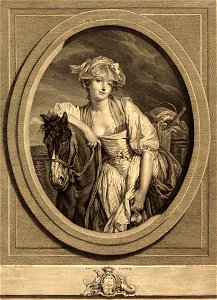 Jean-Charles Levasseur - Jean-Baptiste Greuze - La Laitière