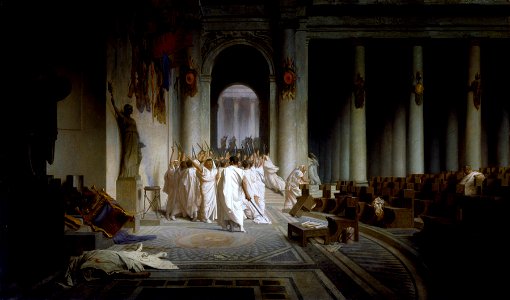 Jean-Léon Gérôme - The Death of Caesar - Walters 37884