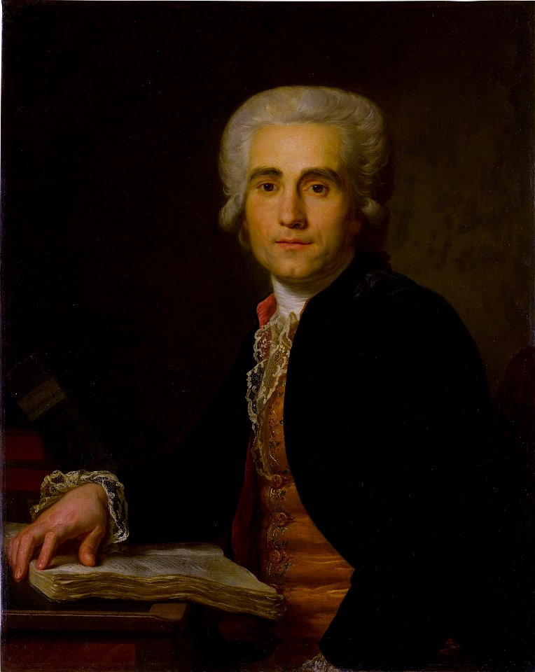 Jean-Louis Baudelocque by Antoine Vestier
