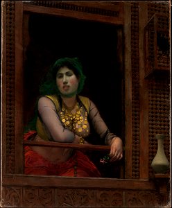Jean-Léon Gérôme - Woman at a Balcony - 2015.282 - Metropolitan Museum of Art