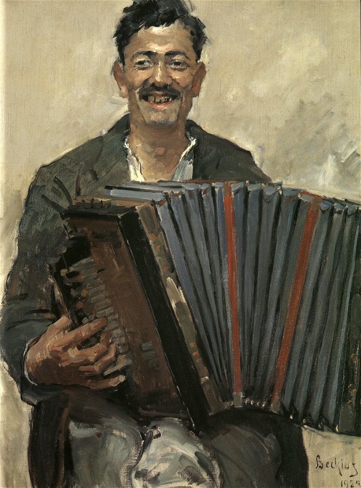 Jean-Pierre Beckius, accordéoniste (1923)