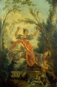 Jean-Honoré Fragonard - La bascule - PTUCK8 - Musée des Beaux-Arts de la ville de Paris