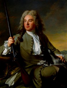 Jean-Marc Nattier - Portrait of a Gentleman as a Hunter - BF.1992.1 - Museum of Fine Arts