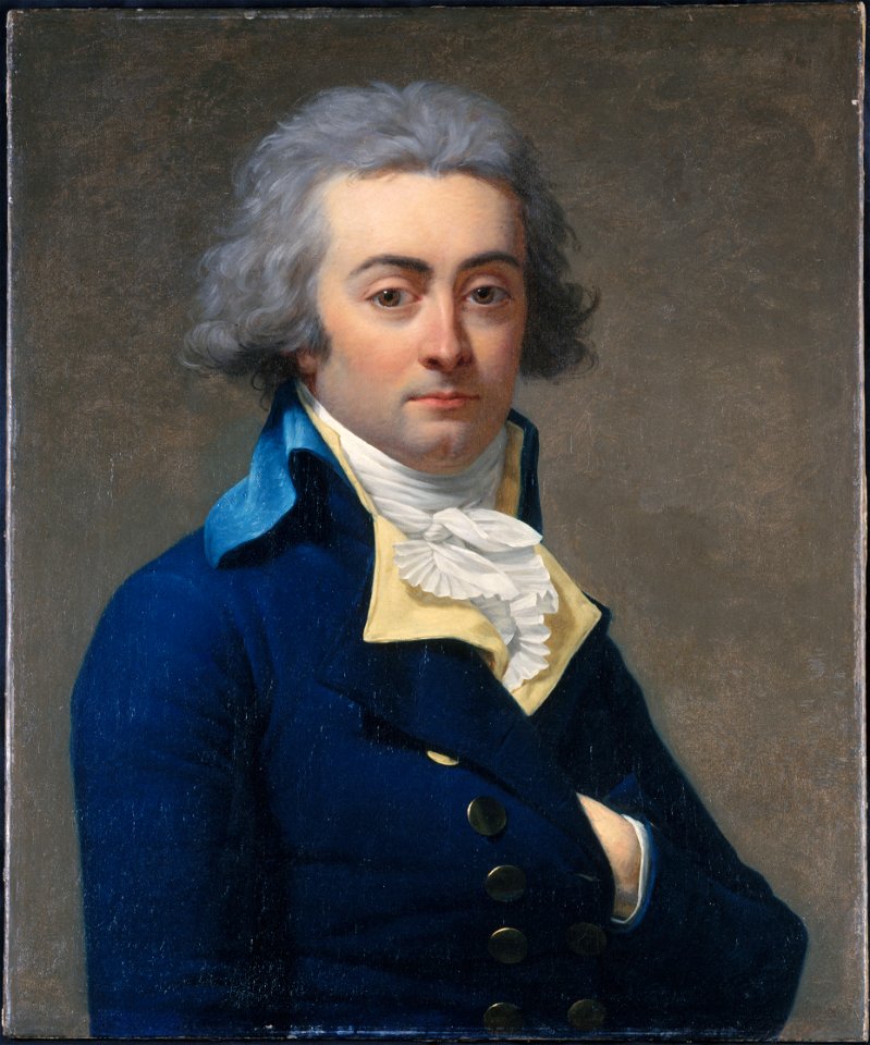 Jean-Louis Laneuville - Portrait de Marie-Jean Hérault de Séchelles (1759-1794) - P2539 - Musée Carnavalet
