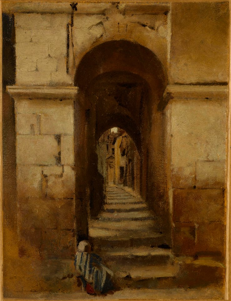 Jean-Jacques Henner - Ruelle à Rome - PPP177 - Musée des Beaux-Arts de la ville de Paris