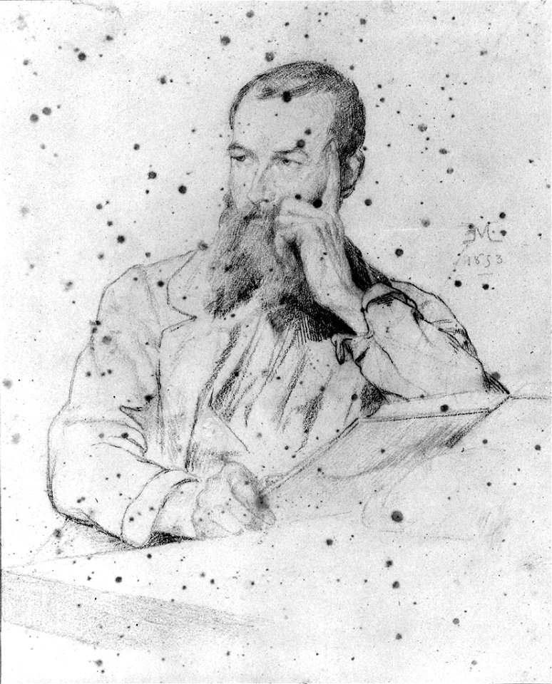 Jean-Louis-Ernest Meissionier - Self-Portrait - Walters 37988