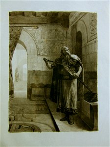 Jean-Paul Laurens - Récits des temps mérovingiens - Gonthramm