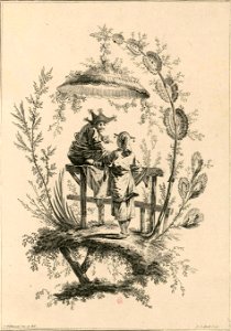 Jean-Jacques Avril Pillement - Parasols chinois 5