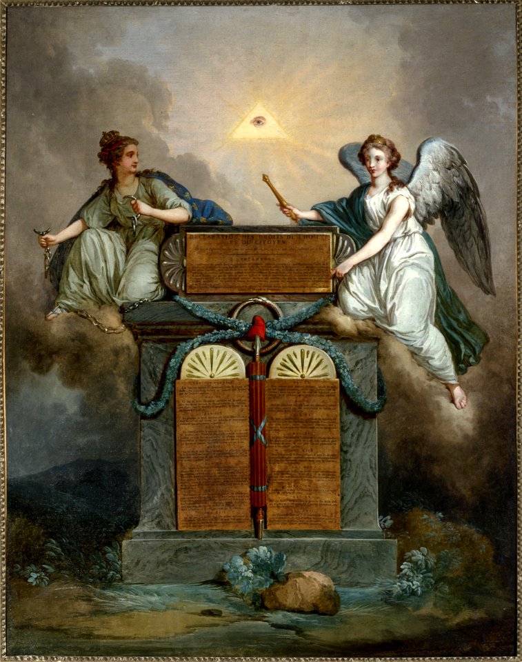 Jean-Jacques Le Barbier - Déclaration des droits de l'homme et du citoyen - P708 - Musée Carnavalet