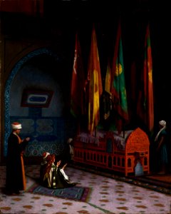 Jean-Léon Gérôme - The Sentinel at the Sultan’s Tomb - 77-1915 - Saint Louis Art Museum