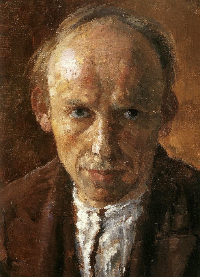 Jean-Pierre Beckius, autoportrait (vers 1930)