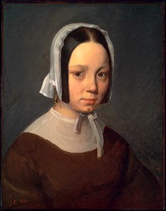 Jean-François Millet - Madame J.-F. Millet (Pauline-Virginie Ono) - 44.73 - Museum of Fine Arts