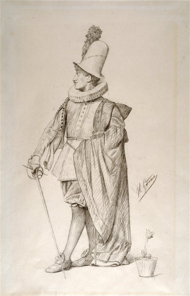 Jean-Léon Gérôme - Dutch Cavalier - Walters 372763