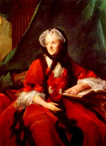 Jean-Marc Nattier - Portrait de Marie Leszczyńska