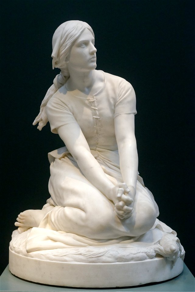 Jeanne d'Arc écoutant ses voix Ny Carlsberg Glyptotek MIN494