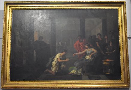Jean-Jacques Lagrenée - Ulysse dans le palais d'Alcinoüs 02