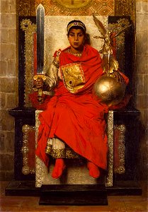 Jean-Paul Laurens - The Byzantine Emperor Honorius - 1880