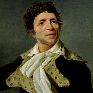 Jean-Paul Marat - portrait peint par Boze