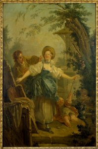 Jean-Honoré Fragonard - Le colin-maillard - PTUCK9 - Musée des Beaux-Arts de la ville de Paris