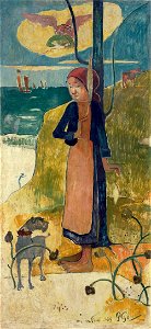 Jeanne d'Arc Paul Gauguin. Free illustration for personal and commercial use.