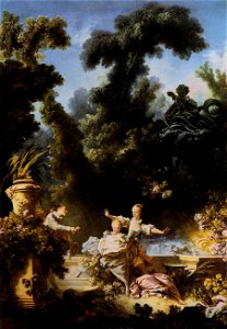Jean-Honoré Fragonard - The Progress of Love - The Pursuit - WGA08070