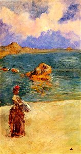 Jean-Louis Forain La Muse de Flots