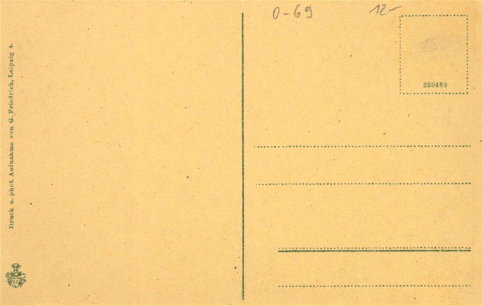 Jena, Thüringen - Gebäudeansicht (back) (Zeno Ansichtskarten)