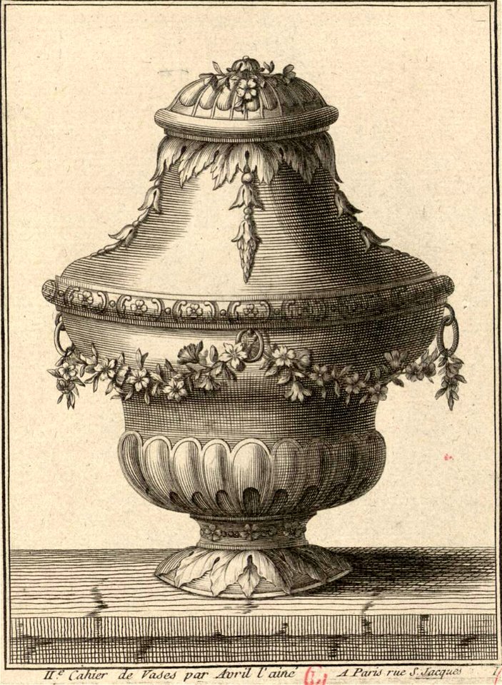 Jean-Jacques Avril Vase d'ornement 4
