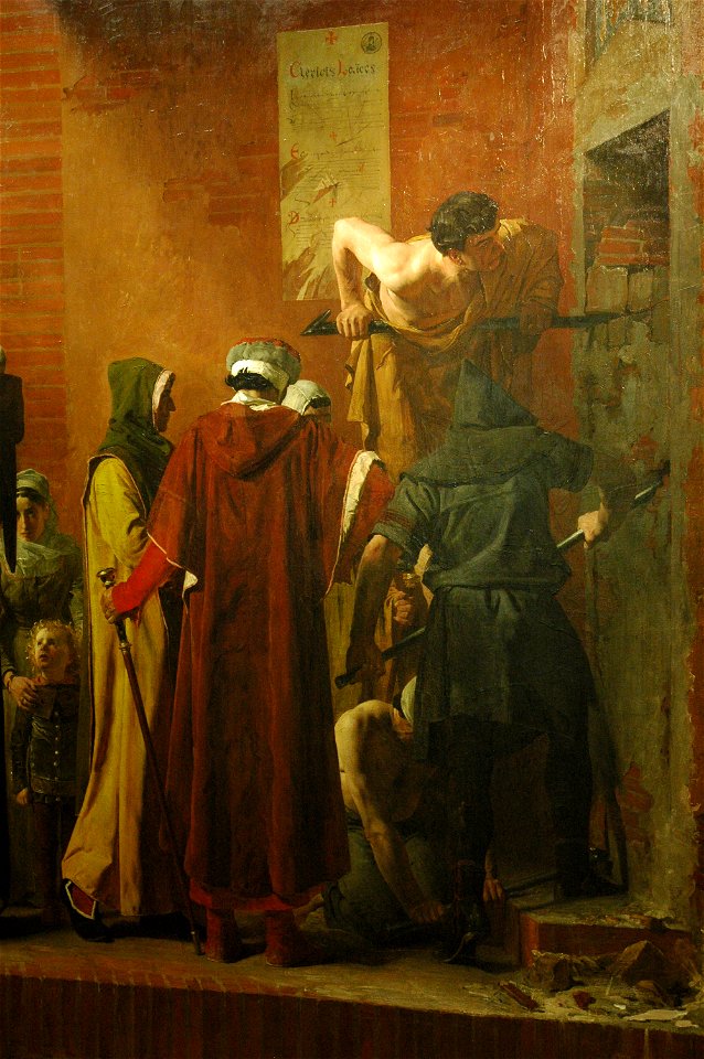 Jean-Paul Laurens - Emmurés de Carcassonne 3
