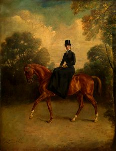 Jean-Édouard Lacretelle (Forbach (Moselle) 1817- Paris 1900) - Catherine Walters (1839-1920), called 'Skittles' - RCIN 406621 - Royal Collection