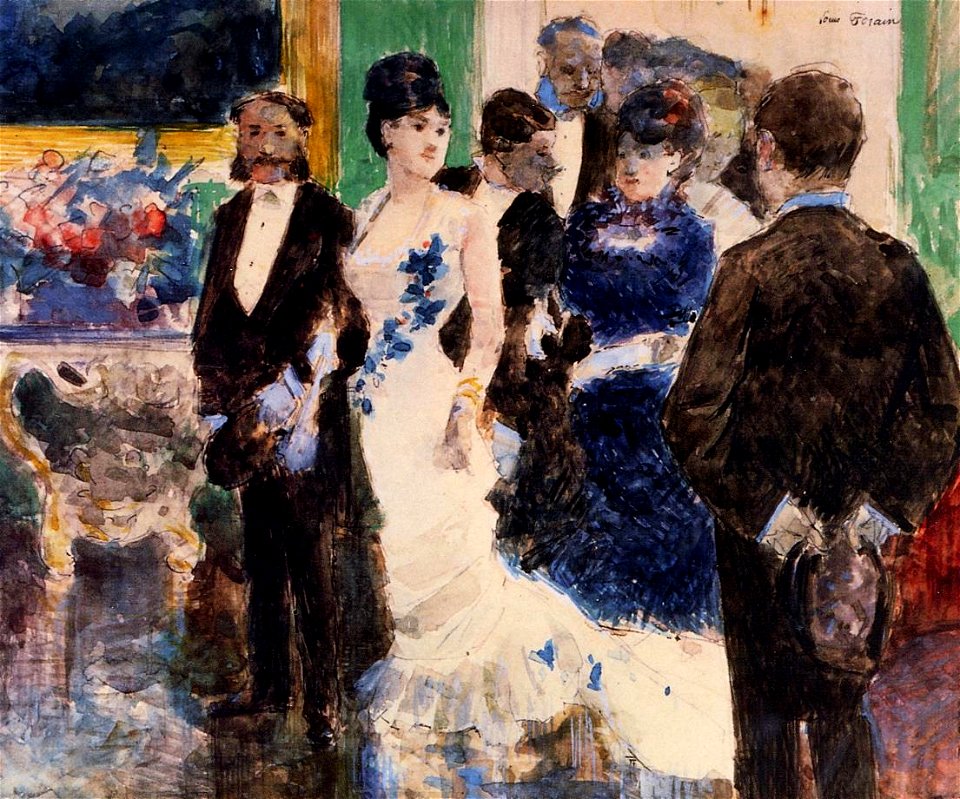 Jean-Louis Forain Parisienne Soiree
