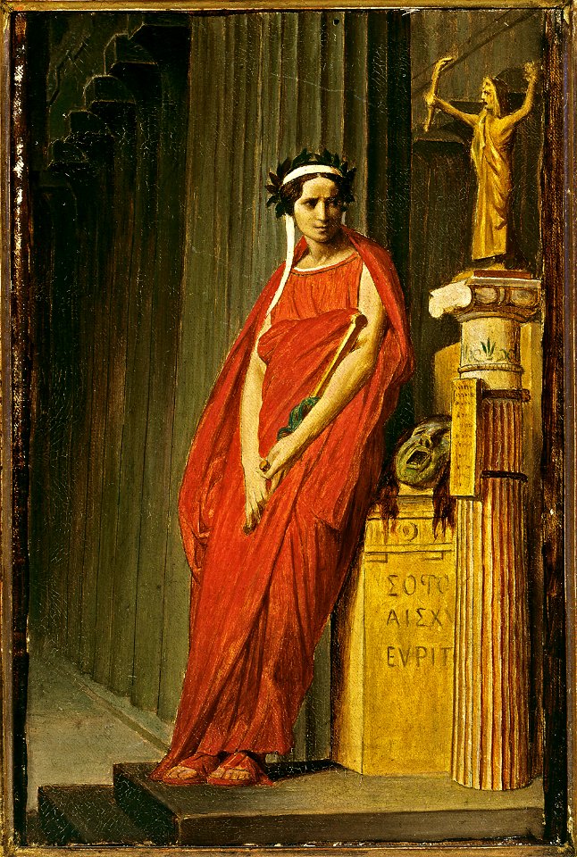 Jean-Léon Gérôme - Rachel (1821-1858), en costume de tragédie - P1219 - Musée Carnavalet